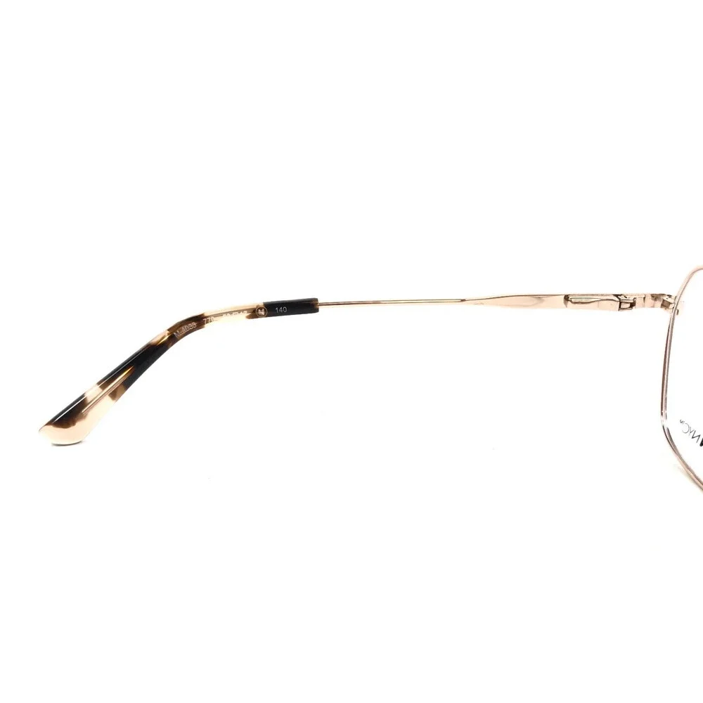 Marchon NYC Eyeglasses Frames M-4033 770 Rose Gold Cat Eye Wire Rim 53-17-140